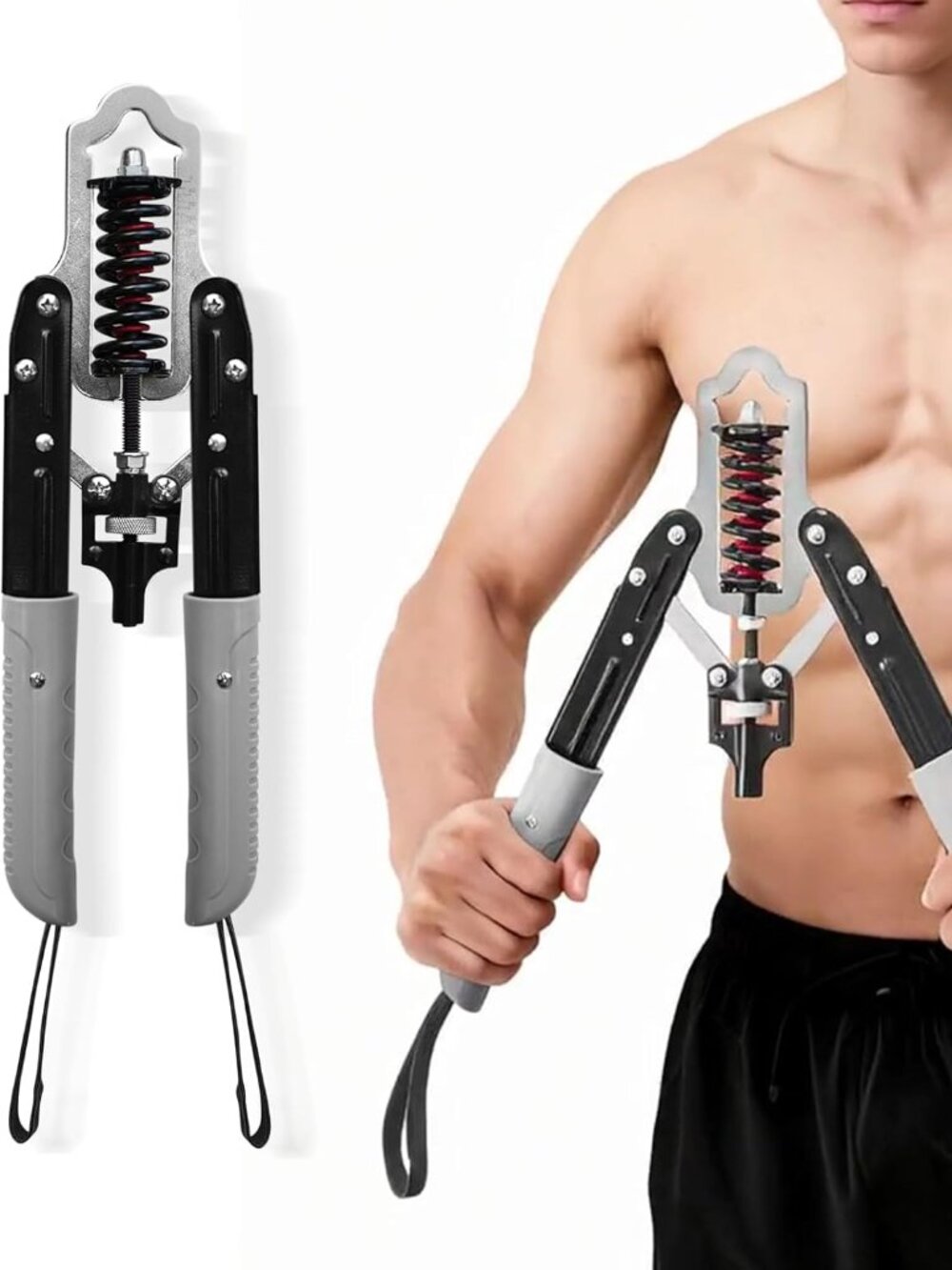 Chest Workout Equipment, Adjustable Forearm Strengthener, Carbon Steel Twister A